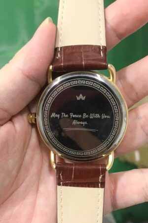 Engraved Wooden Watch A Timeless Anniversary Gift for Him (GT087)