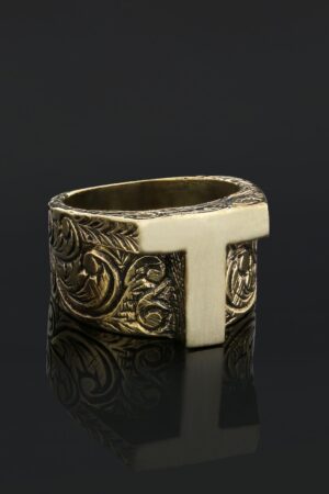 Exquisite Initial T Ring A Timeless Symbol of Individuality