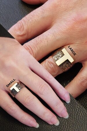 Exquisite Initial T Ring A Timeless Symbol of Individuality