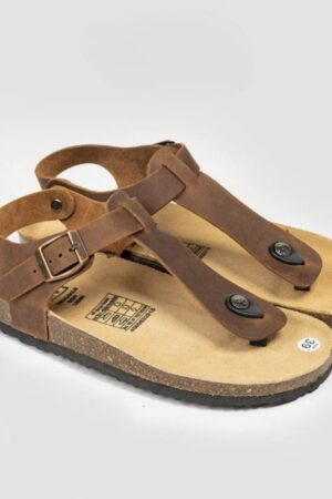 Handmade Unisex Rice Husk Sole Sandals Sustainable Comfort in Every Step