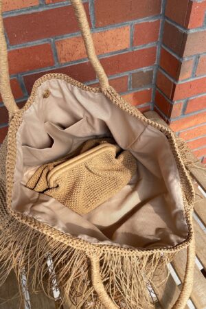 Captivating Crochet Raffia Tote The Epitome of Boho Chic for Beach and Beyond