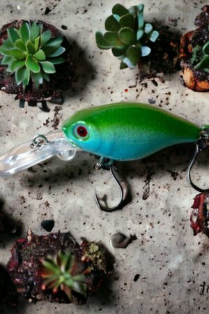 Artisanal Trout Lure The Aquagreen - Unleash the Predator Within