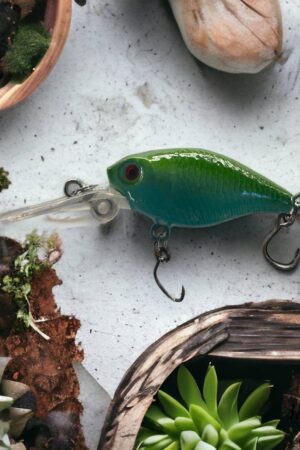 Artisanal Trout Lure The Aquagreen - Unleash the Predator Within