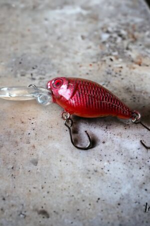 Scarlet Shadowcaster The Ultimate Handcrafted Trout Lure for Anglers