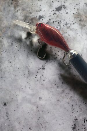 Scarlet Shadowcaster The Ultimate Handcrafted Trout Lure for Anglers