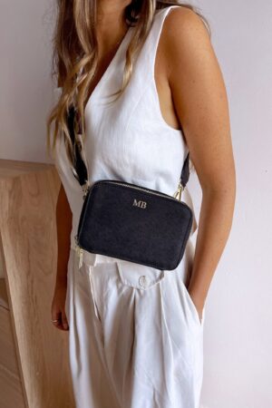 Personalized Leather Crossbody Bag Elevate Your Style with a Custom Touch