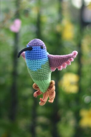 Captivating Crochet Hummingbird A Delightful Amigurumi Masterpiece for Home Decor and Custom Creations