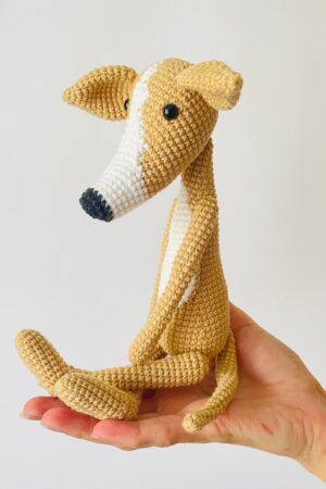 Whimsical Greyhound Plush A Loyal Companion for Dog Lovers