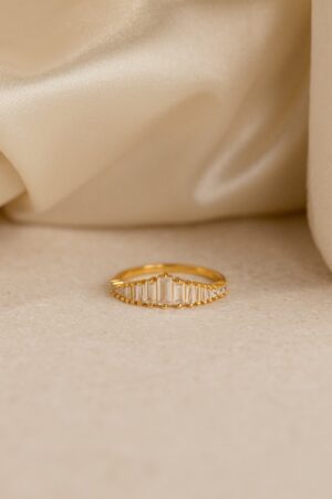 Art Deco Diamond Ring Vintage Elegance for the Modern Bride