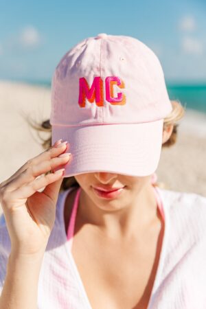 Embroidered Shadow Monogrammed Baseball Cap Elevate Your Style with Personalized Elegance