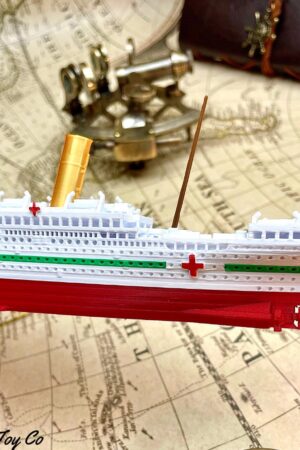 12" HMHS Britannic Model The Titanic's Sister Ship for History Buffs and Collectors