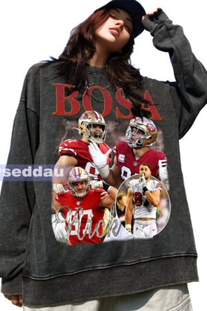 Nick Bosa Defensive Legend Washed Vintage T-Shirt