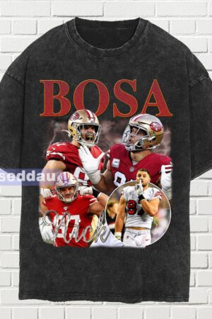 Nick Bosa Defensive Legend Washed Vintage T-Shirt