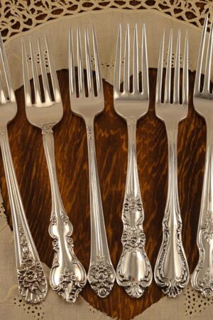 Vintage Silverware Mismatched Fork Sets Elevate Your Table with Timeless Charm