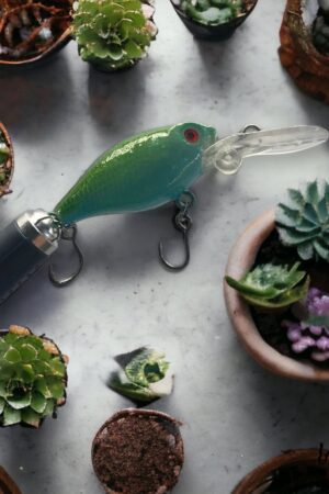 Artisanal Trout Lure The Aquagreen - Unleash the Predator Within