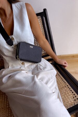 Personalized Leather Crossbody Bag Elevate Your Style with a Custom Touch