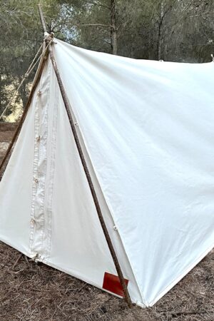 Bushcraft Canvas Wedge Tent Premium 100% Cotton Camping Sanctuary