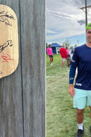 Handcrafted Pickleball Paddle A Masterpiece for Players, Collectors, and Decor Enthusiasts