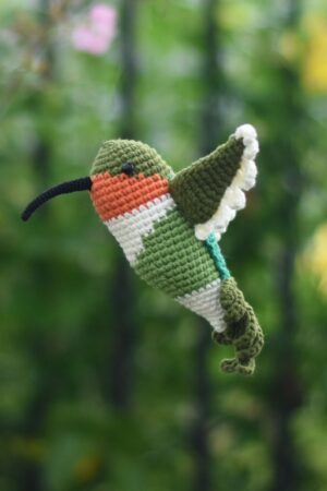 Captivating Crochet Hummingbird A Delightful Amigurumi Masterpiece for Home Decor and Custom Creations