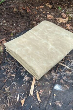 PNWBUSHCRAFT Waxed Canvas XL Groundcloth Your Ultimate Outdoor Protection