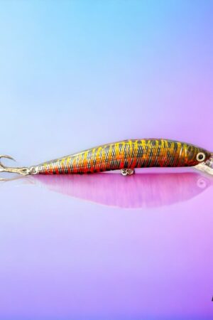 Sunset Silver Streak Premium Handmade Jerkbait for Angling Enthusiasts