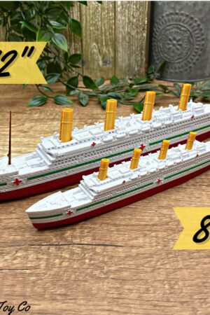 12" HMHS Britannic Model The Titanic's Sister Ship for History Buffs and Collectors