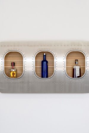 Aviation-Themed Wall Bar Elevate Your Home with a Touch of Flight