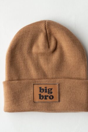 Cozy Family Beanies Matching Hats for Big Bro, Little Bro, Big Sis, Mama, and Dada