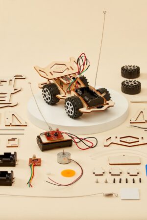 DIY Radio Controlled Car Kit STEM Learning Adventure for Curious Kids