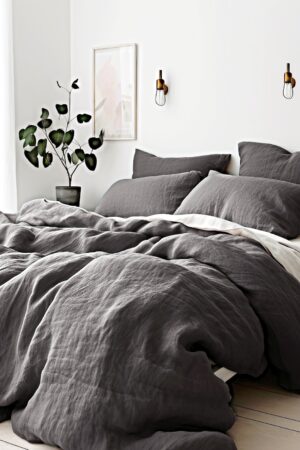 Organic Queen Linen Sheets Luxurious Comfort in a Rainbow of Hues