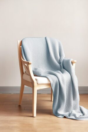 Indulge in Comfort Luxurious Linen Waffle Throw for Home and Baby