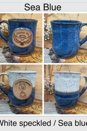 Design Your Own Personalized Red Stoneware Mug Create a Unique Masterpiece