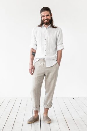 Breezy Linen Pants PALERMO - The Perfect Summer Essential for Men