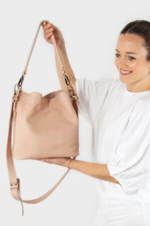 Mae Handmade Leather Shoulder Bag | Crossbody Purse | 10 Colors