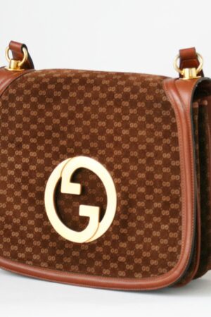 Gucci GG Suede Leather Shoulder Bag Timeless Elegance for the Modern Woman