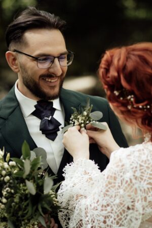 Sophisticated Black Bowtie Elevate Your Wedding Attire with Timeless Elegance