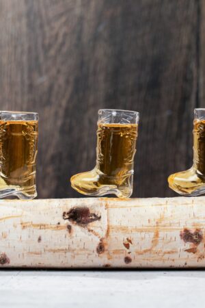 Personalized Cowboy Boot Shot Glass Set Lasso Your Party with Style