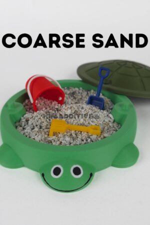 Mini Turtle Sandbox Dig, Build, and Splash with Real Sand