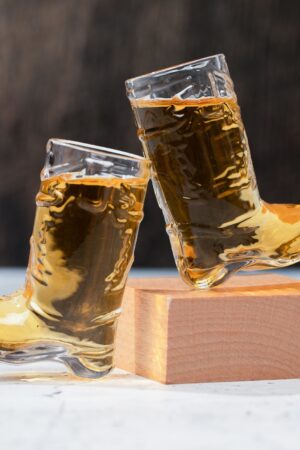 Personalized Cowboy Boot Shot Glass Set Lasso Your Party with Style