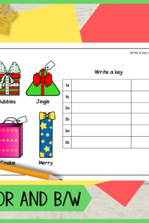 Dichotomous Keys Activities Worksheets for Science Lessons A Festive Christmas Gift for Young Scientists (Digital Download in PDF, Google Slides, and PowerPoint)