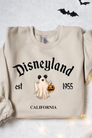 Enchanting Halloween Sweatshirt Embrace the Magic of Disneyland