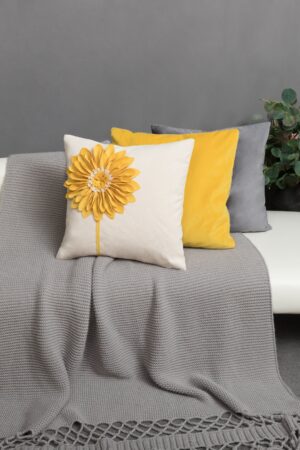 Sunflower Throw Pillow Cover Brighten Your Home with Floral Charm