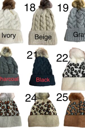 Cozy Kids Beanies Personalized Winter Hats for Little Heads