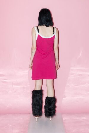 Y2K Hot Pink Tennis Mini Dress A Nostalgic Sporty Chic