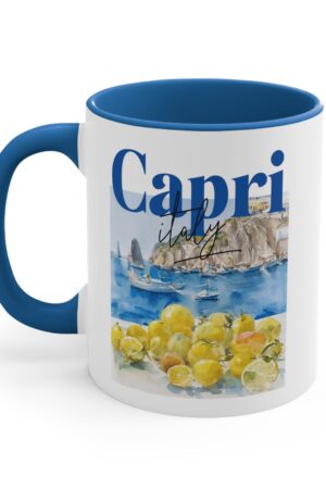 Capri Lemon Mug Savor the Essence of Italy with Every Sip