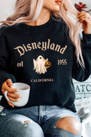 Enchanting Halloween Sweatshirt Embrace the Magic of Disneyland