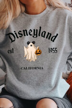 Enchanting Halloween Sweatshirt Embrace the Magic of Disneyland