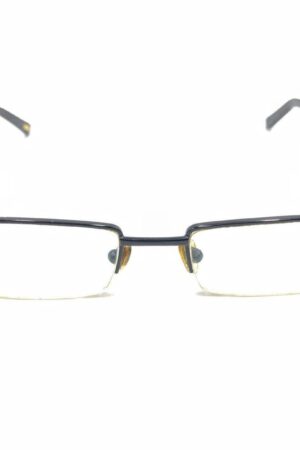 Gucci GG 2820 COL.04 Black Half-Rim Eyeglasses Frames Timeless Elegance for Men and Women