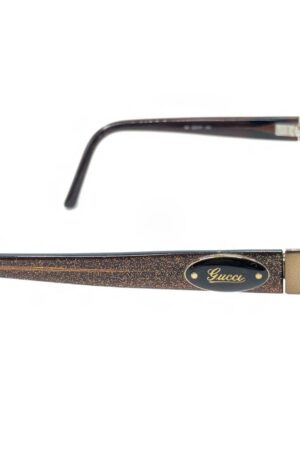 Gucci GG 2777 CCI Brown Copper Rectangle Eyeglasses Frames 54-16 130 Italy Elevate Your Style with Iconic Italian Craftsmanship