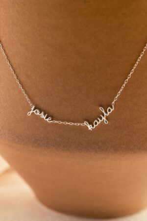 Dainty Name Necklace Personalized Family Keepsake for Cherished Memories